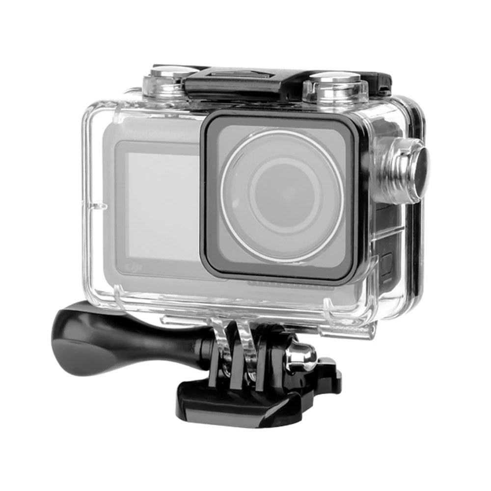 60 м подводный водонепроницаемый корпус чехол для дайвинга для DJI Osmo экшн-Спортивная камера с пряжкой базовое крепление и винт
