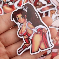 stickers diy luggage laptop Flyingbee 37 pcs Mai shiranui Game Stickers sexy girls for DIY Luggage Laptop Skateboard Car Motorcycle Bicycle Stickers X0724 (5)