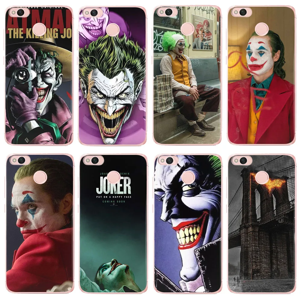 Модный чехол Joker DC для телефона Xiaomi MI8 Redmi 6 6A 4 4A 4X 5A Note4 Mi6 5X A1 мягкий силиконовый