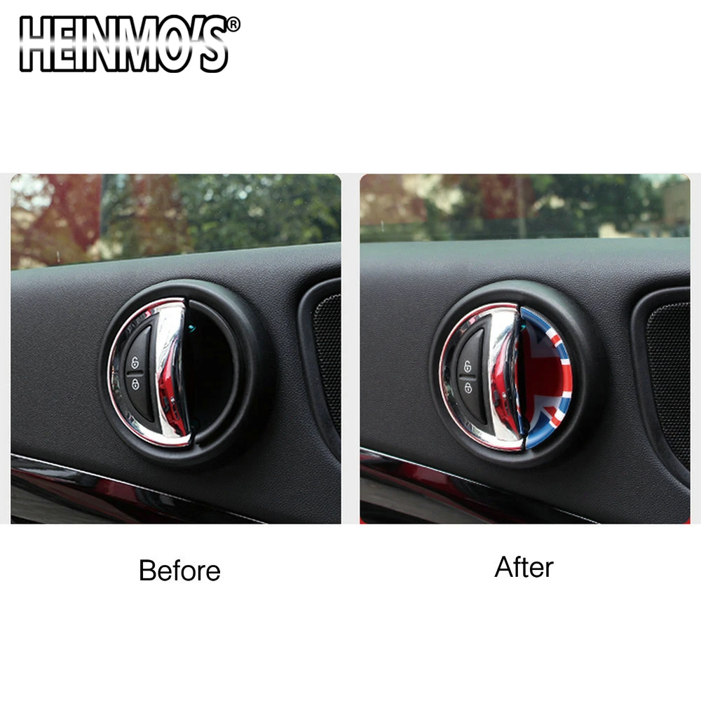 Для MINI Cooper F56 F54 F55 F60 автостайлинг наклейки для аксессуары крышка ручки двери