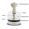 1PC Manual Rotating Cupping Vacuum Cupping Device Breast Nipple Sucker Body Massager Vacuum Suction Cup Anti Cellulite Massager 5