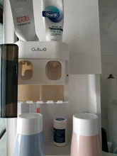 Toothbrush-Holder Bathroom-Accessories-Sets Automatic Dust-Proof with Magnetic-Cover