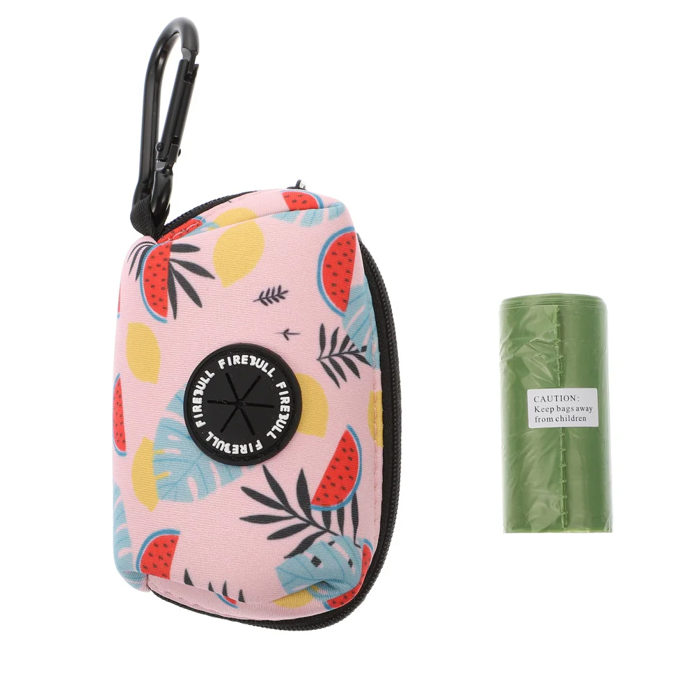 1pc Small Waterproof Dog Poop Bag Holder Outdoor Pet Collection Pouch |