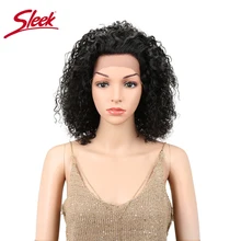 Гладкие волосы на кружеве человеческие волосы парики бразильские Омбре цвет Remy вьющиеся человеческие волосы парик влажные и волнистые парик кудрявые волосы