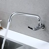 Kitchen Faucet Wall Mounted SinK Tap Rotatable Cold Water Tap Single Lever Flexible Pipe Household Bathroom Wash Basin Faucet ► Photo 2/6