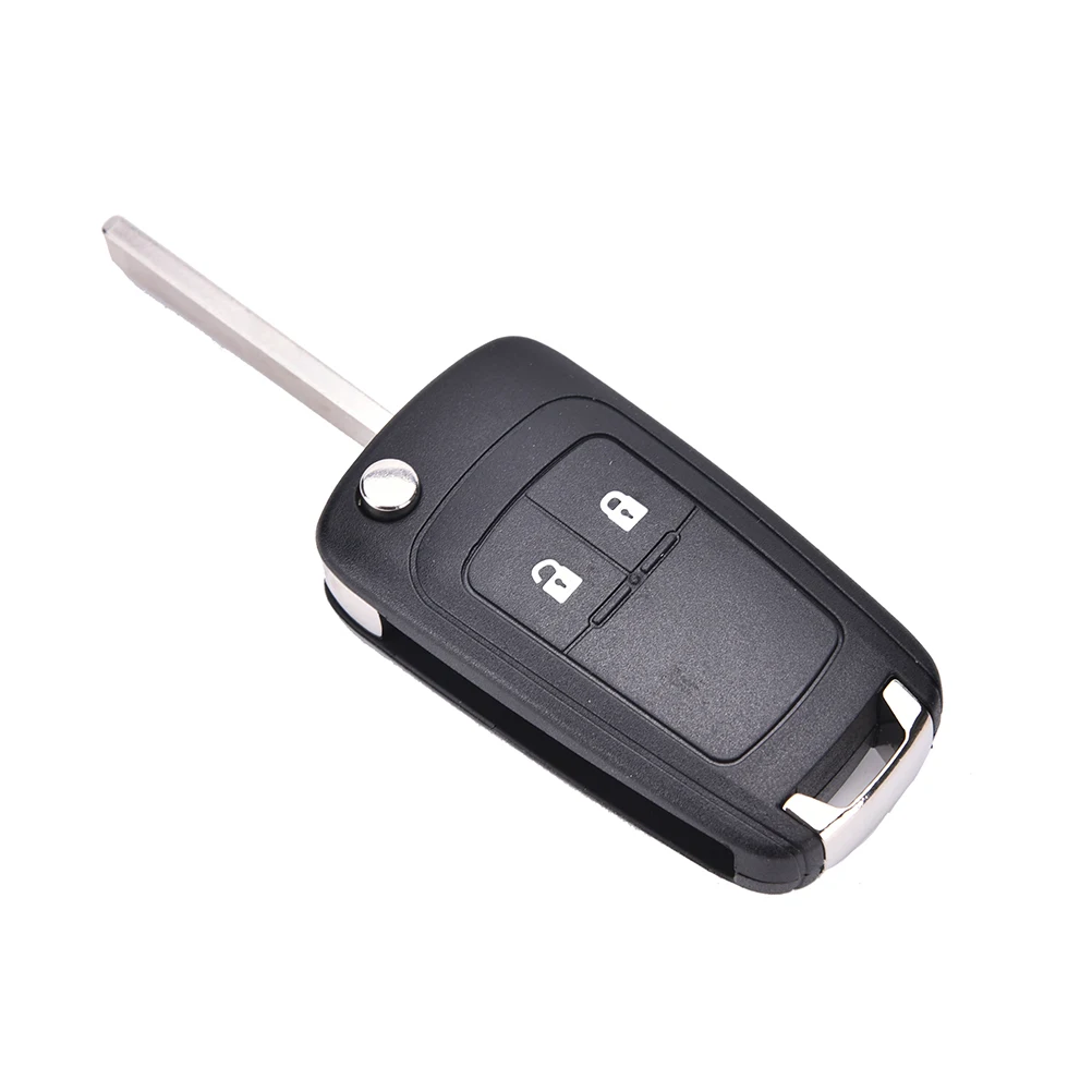 

2 Button Flip Remote Key Case Shell For Chevrolet Epica LOVA Spark