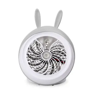 

Cartoon Design Humidifier USB Hand-held Desk Fan Cooler Handheld Air Conditioner Cooling Fan Summer Air Conditioner Cooler Box