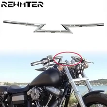 Ручка мотоцикла 25 мм " тяга Z бар руль хром для Harley XL спортивные ручки Dyna пользовательские Чоппер для моделей Suzuki