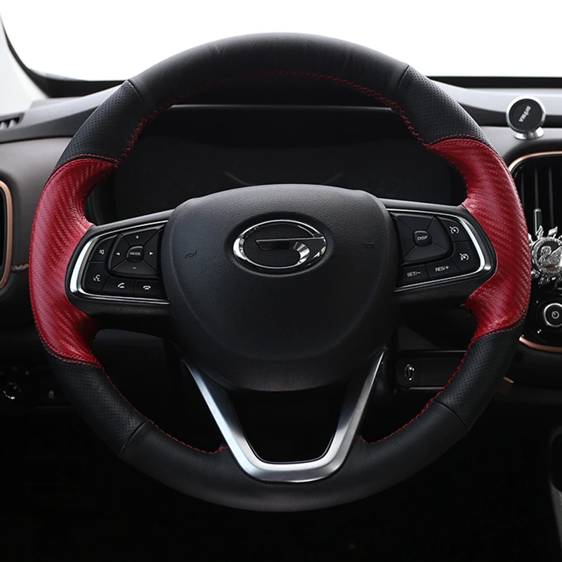 Lsrtw2017 for Trumpchi Gs3 Gs7 Gs8 Car Steering Wheel Cover Trims Protector Interior Accessori - Название цвета: gs3 type 2