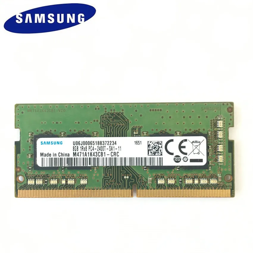 Ноутбук Samsung DDR4 8GB PC4 2400T DIMM память ноутбука 8G 2400MHZ Память RAM|Оперативная память| |