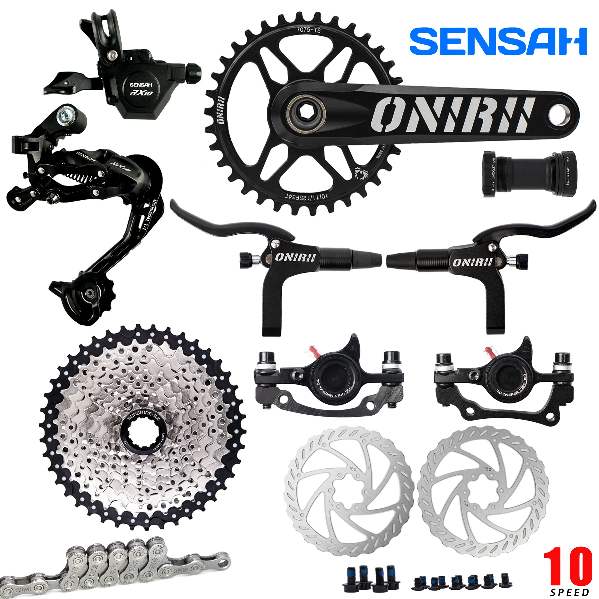 Sensah disc brake Clearance