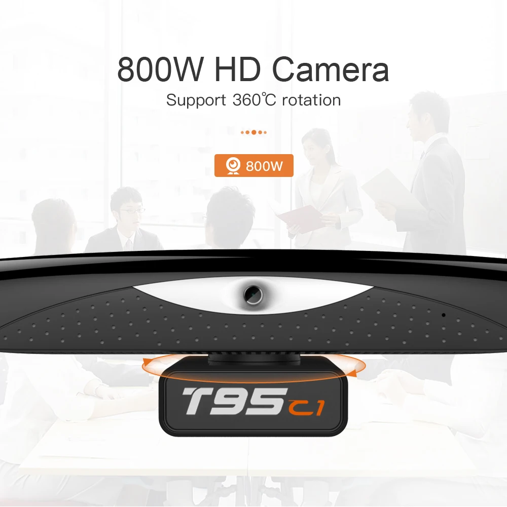 2020 Новый T95C1 смарт приставка для ТВ android 9 0 RK3368 Восьмиядерный Декодер каналов