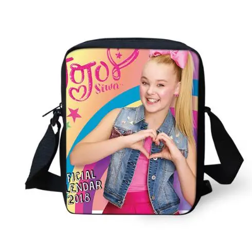 Jojo Siwa сумка через плечо для девочек школьные принадлежности Школьные принадлежности сумки для покупок Mochila Infantil