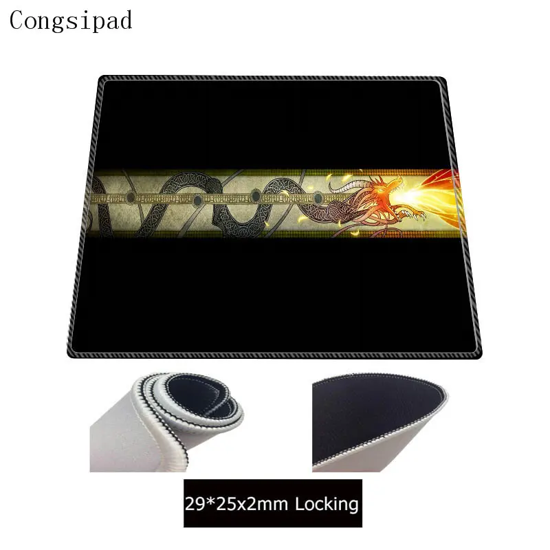 Dragon Speed Version Large Gaming Mouse Pad Gamer Locking Edge Mouse Keyboards Mat Big Desk Mousepa