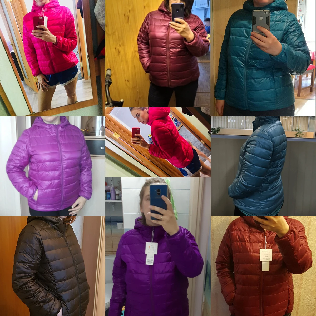 astounding  2018 Womens Autumn Jackets Fashion Ultra-thin with Hooded Ladies Slim Coats Plus Size 4XL 5XL 6XL 9