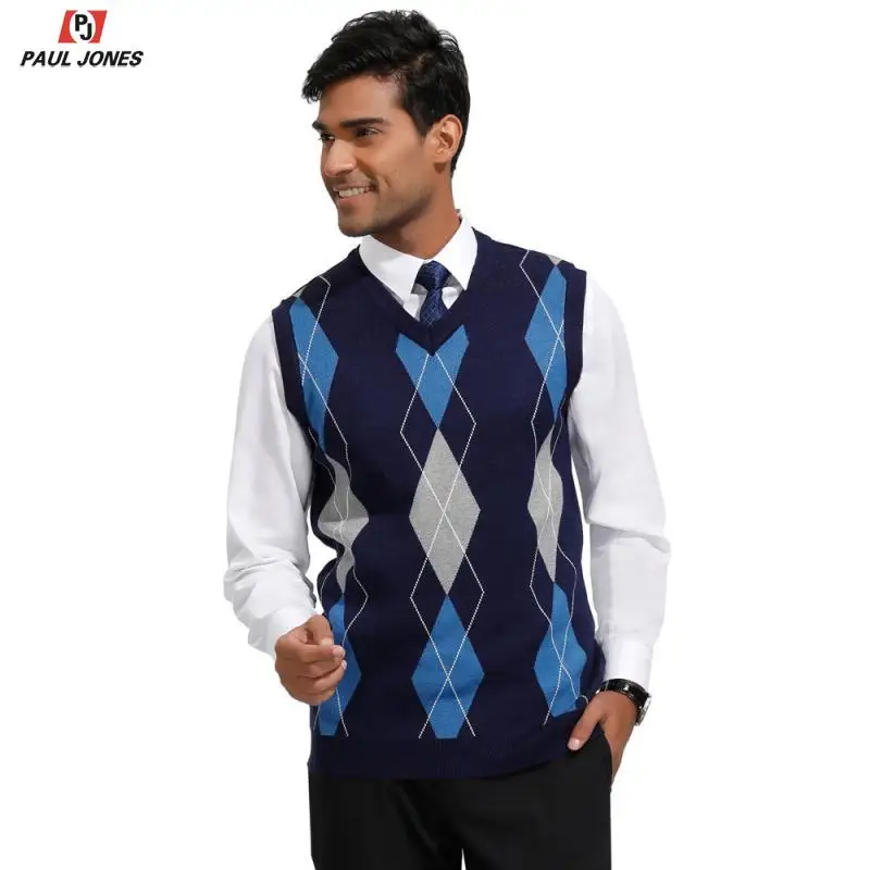 v neck jumper vest