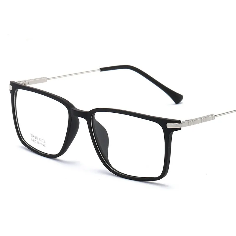 Негабаритные гибкие оправы для очков для женщин дизайнерские брендовые высококачественные Ретро Металлические медицинские ацетатные винтажные очки