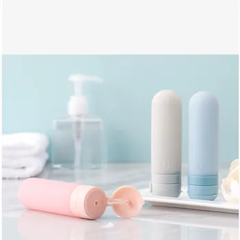

Travel Bottle Portable Plastic Travel Bottle Refillable Leakproof Squeezable Ultralight Containers Set Beauty Tools