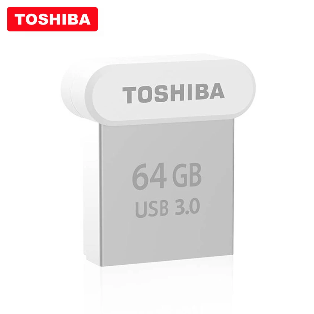 TOSHIBA флеш-накопитель USB 3,0 64 Гб U364 Металлический мини-накопитель 32 ГБ флеш-накопитель до 120 МБ/с./с u-диск