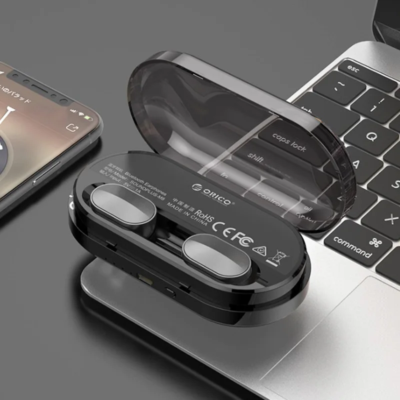 Orico bluetooth-гарнитура Беспроводная невидимая Мини спортивная Гарнитура для вождения унисекс bluetooth-гарнитура