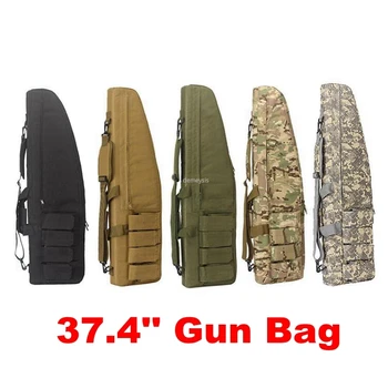 

37.4'' Rifle Bag Airsoft Tactical Gun Bag Airsoft Hunting Shotgun Handbag with Shoulder Strap Combat Gun Bag