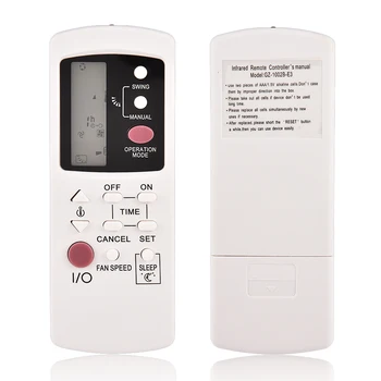 

Air Conditioner Remote Control Replacement Controller For Galanz GZ-1002A-E3 GZ-1002B-E1 GZ-1002B-E3 GZ01-BEJ0-000 Controls