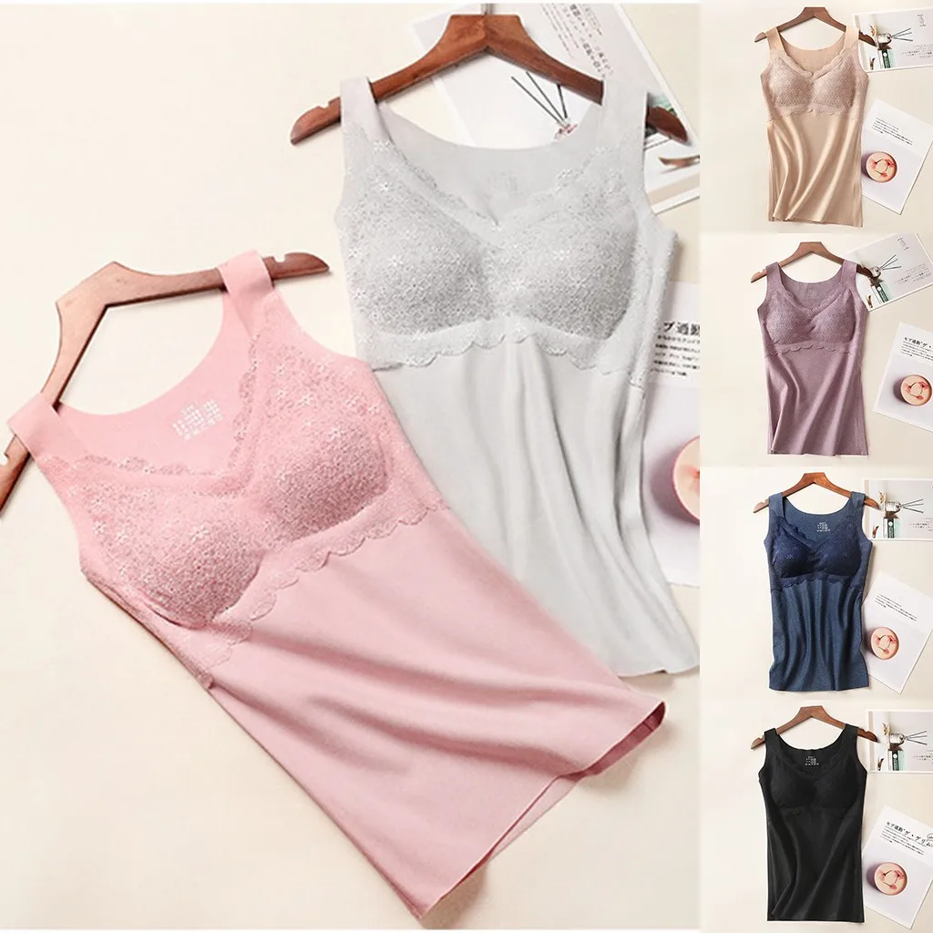 Summer Sexy Camisoles Woman Seamless 