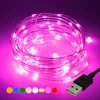 LED String Lights 10M 5M USB Waterproof Copper Wire Garland Fairy Light For Christmas Decoration Party With 8 Colors ► Photo 2/6
