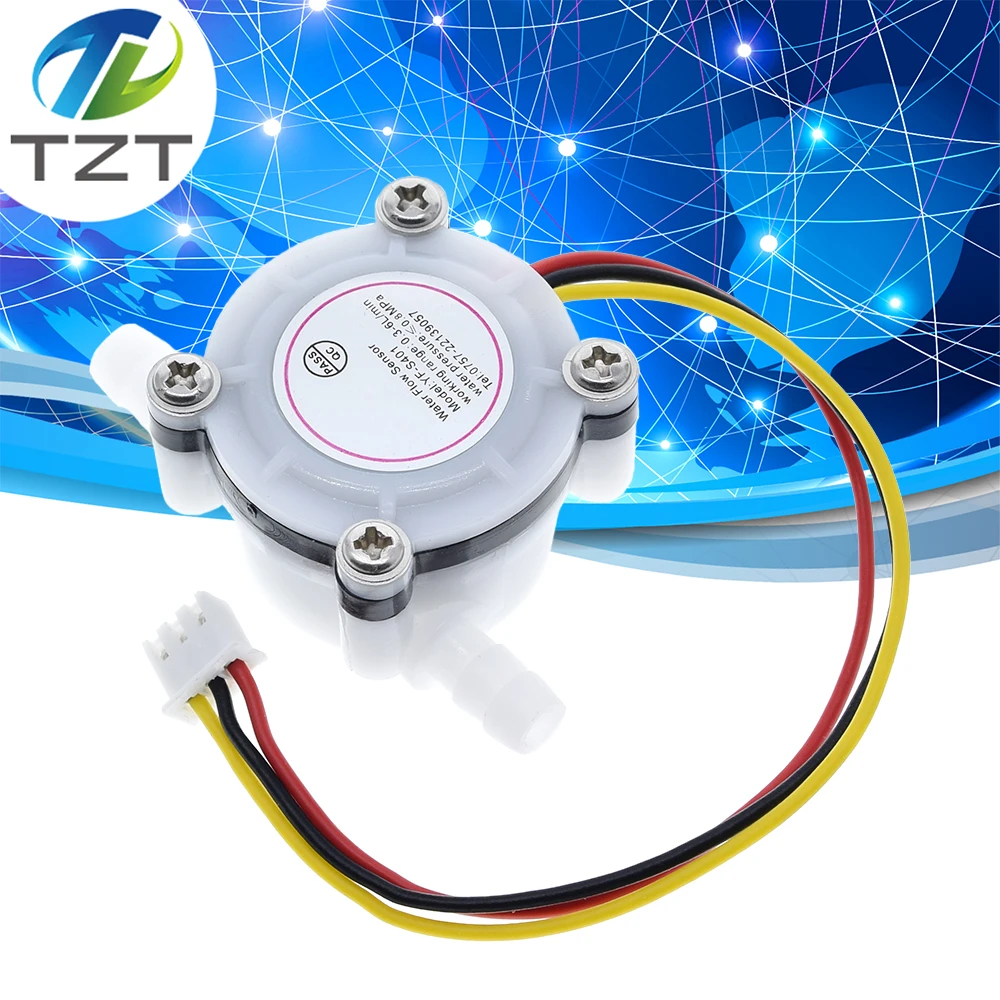 TZT новый датчик расхода горячей воды и кофе переключатель измеритель расходомера