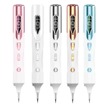 Billig Hautpflege Laser Maulwurf Tattoo Sommersprossen Entfernung Stift LCD Sweep Spot Maulwurf Entfernen Warze Hühneraugen Dark Spot Remover Salon Schönheit Maschine