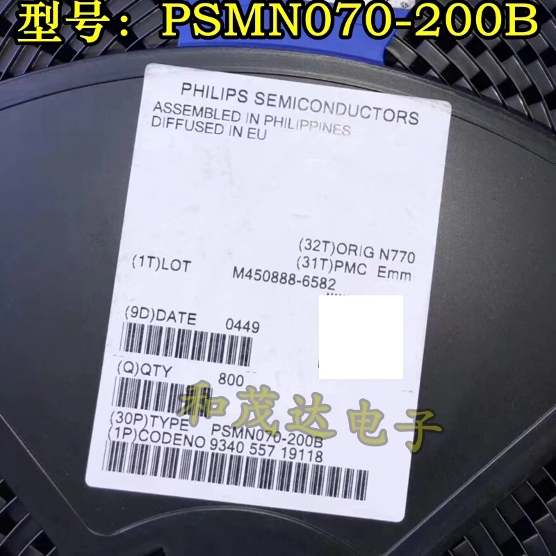 2 шт./PSMN070-200B, 118FET N-CH 200V 35A D2PAKTO-263 TO263