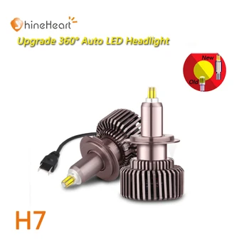 

80W 14000Lm H1 H11 H7 LED Headlight Bulbs Canbus H8 H9 9005 HB3 9006 HB4 9012 HIR2 Lamp for Cars Running Lights 300% Brightness