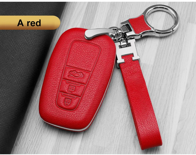 Чехол для дистанционного ключа от машины кожаный чехол для toyota Camry vios Aygo RAV4 Corolla CHR/C-HR Prius CHR Avalon