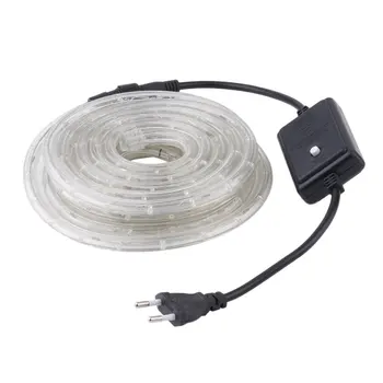 

5 Meter 180 LED High Voltage Waterproof Flexible Light Strip DIY Christmas Holiday Home Decoration Lamp Tube EU Plug