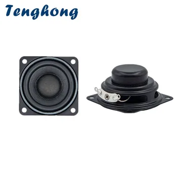 

Tenghong 2pcs 1.75Inch 45MM Full Range Speaker 16 Core 4Ohm 5W Portable Audio Speaker Unit PU Edge Neodymium Magnet Home Theater
