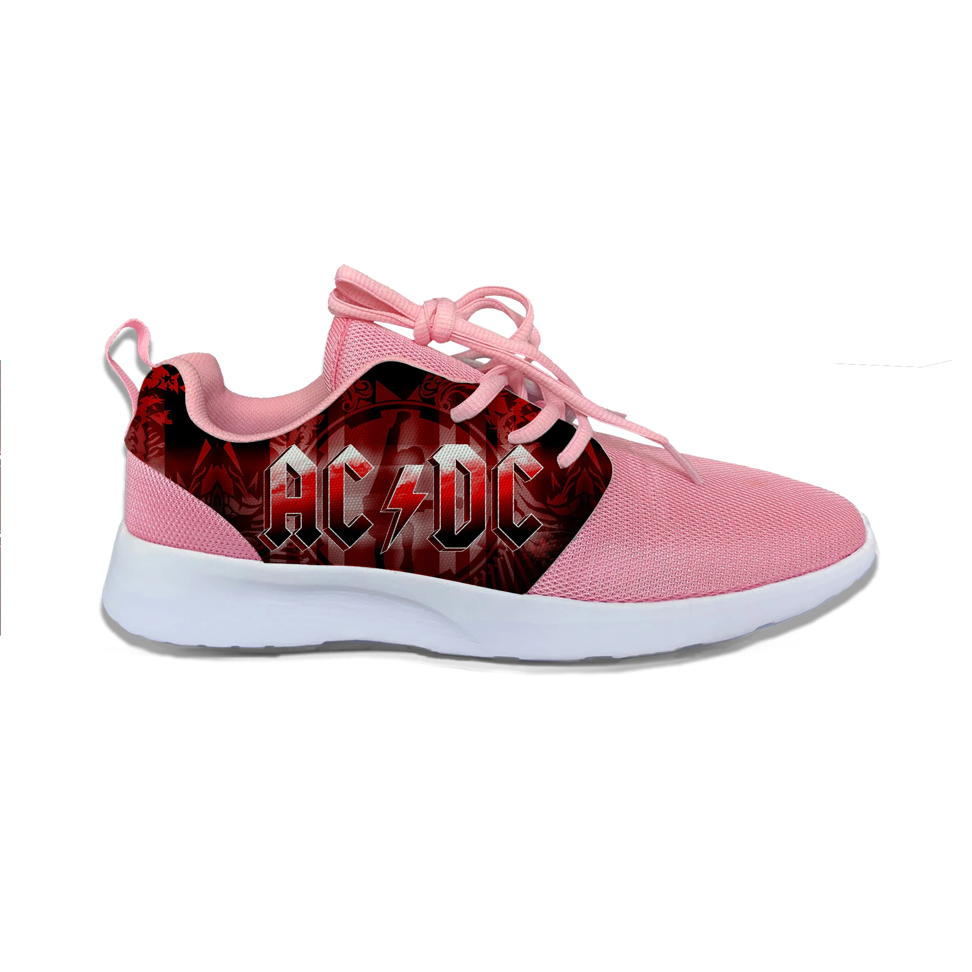 AC DC2 AC/DC ACDC тяжелая металлическая забавная рок-группа крутые детские спортивные кроссовки Повседневные Удобные дышащие кроссовки для мальчиков и девочек - Цвет: AC DC2