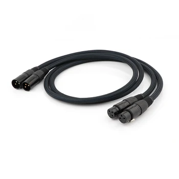 

OCC copper conductor audio Balance interconnect cable with XLR plug connector HIFI Audio XLR Plug Cable,XLR Audio Balanced