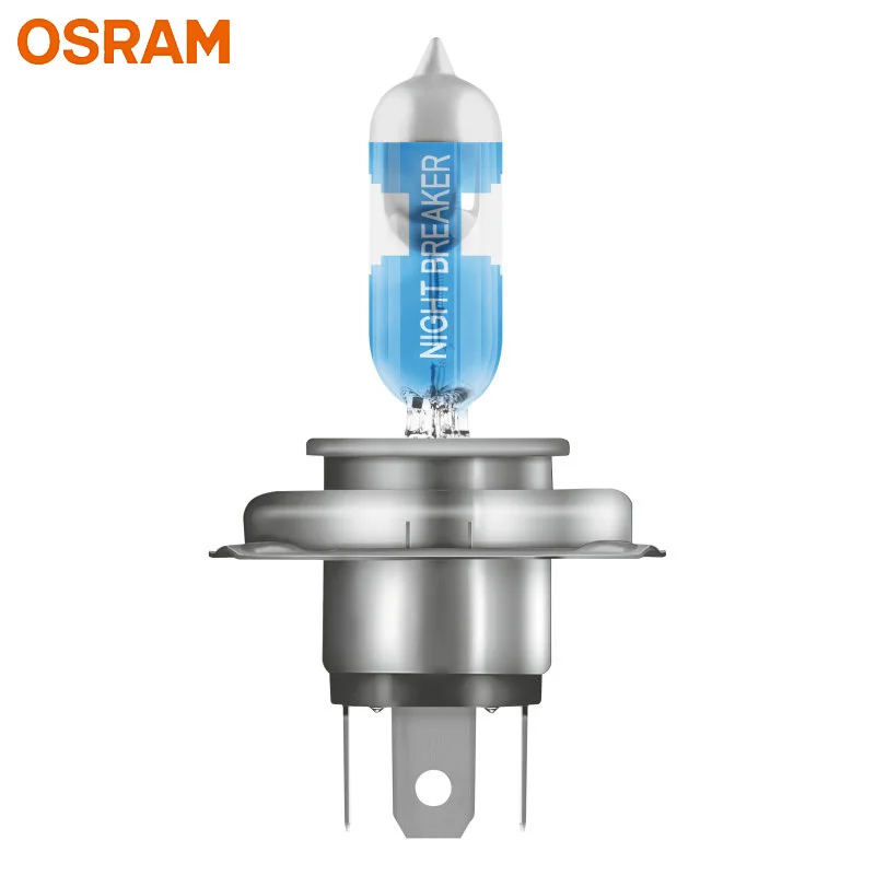 OSRAM NIGHT BREAKER 200 9003 (HB2/H4), Twin Headlight Bulbs