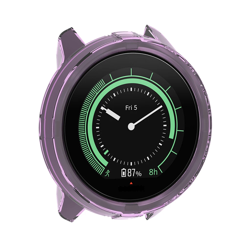 Suunto 9 Baro Spartan Sport Wrist HR baro용 TPU 케이스 커버 프로텍터 프레임 패셔너블 다이얼 손목 시계, 선물용
