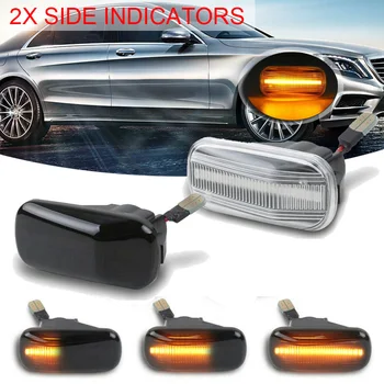 

2pcs 12V Dynamic Amber LED Side Marker Indicator Light Smoke / Transparent Shell For Honda For Civic For CR-V For Accord