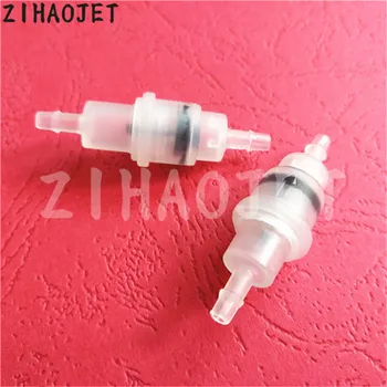 

10pc inkjet printer one way valve ink non-return valve printer Plastic Resistance check valve optional Black&white 4x3mm 6x4mm
