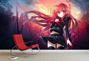 

[Self-Adhesive] 3D Girl In The Woods 12354788 Japan Anime Wall Paper mural Wall Print Decal Wall Murals