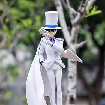 

Detective Conan Kaitou Kiddo Action Figure Scale Painted Figure Edogawa Conan PVC Figure Toys Brinquedos Anime A147