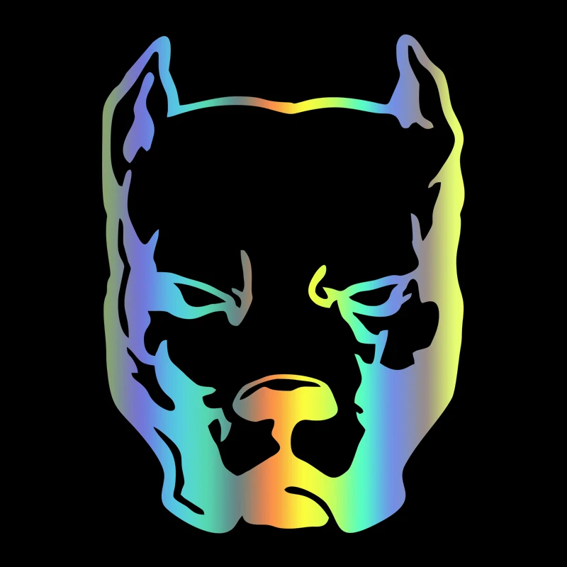 

40116# Die-Cut Vinyl Decal Pitbull Car Sticker Waterproof Auto Decors on Car Body Bumper Rear Window
