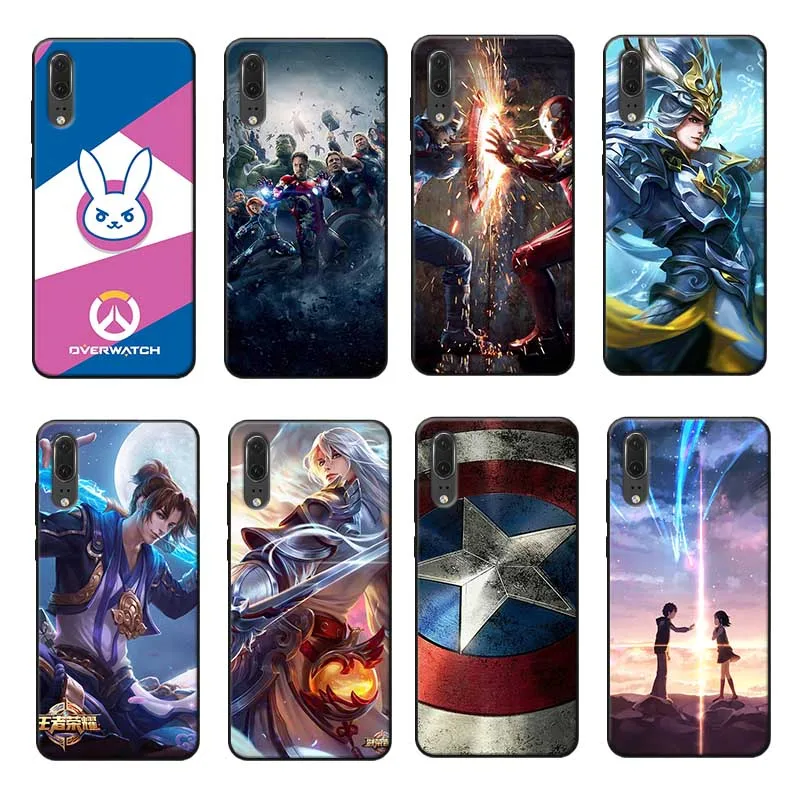 Для huawei mate 30 pro p20 p30 20 lite Прозрачный мягкий силиконовый чехол для телефона игровой