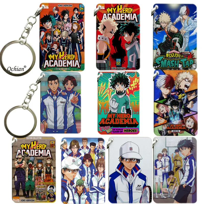 Anime Keychain My Hero Academia Boku no hero The Prince of Tennis Tenisu Ojisama Portachiavi Keyrings | Украшения и аксессуары