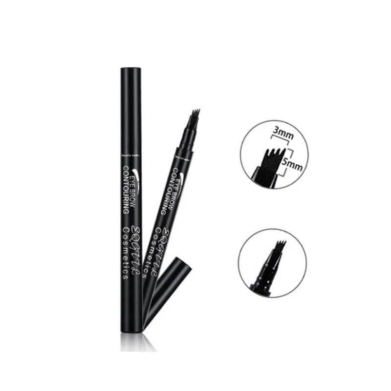Eyebrow Pencil Four-fork Soft Liquid Eye Brow Pen Eyes Makeup New Design Make up Easy to Wear Eyebrows Drawing Cosmetics Tattoo Eyebrow Pencil Four-fork Soft Liquid Eye Brow Pen Eyes Makeup New Design Make up Easy to Wear Eyebrows Drawing Cosmetics Tattoo