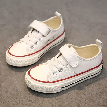 

Babaya Children Canvas Shoes Boys 2020 Spring Autumn New White Shoes Girls Clothbreathable Fashion Kids Casual Shoes