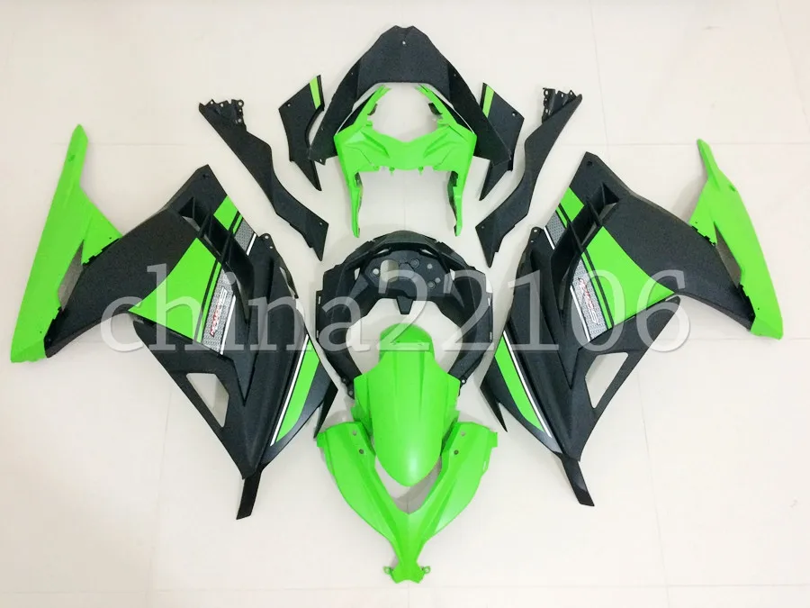 

Injection Mold New ABS Motorcycle Fairings Kit Fit for Kawasaki Ninja300 ZX300R EX300 300R 2013 2014 2015 2016 2017 2018