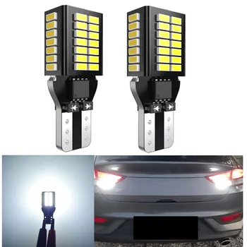

2pcs 1000LM 7W W16W LED Canbus Error Free T15 Bulb 921 912 Lamp 4014 48SMD Backup Reverse Light for Audi BMW VW Toyota Kia Ford